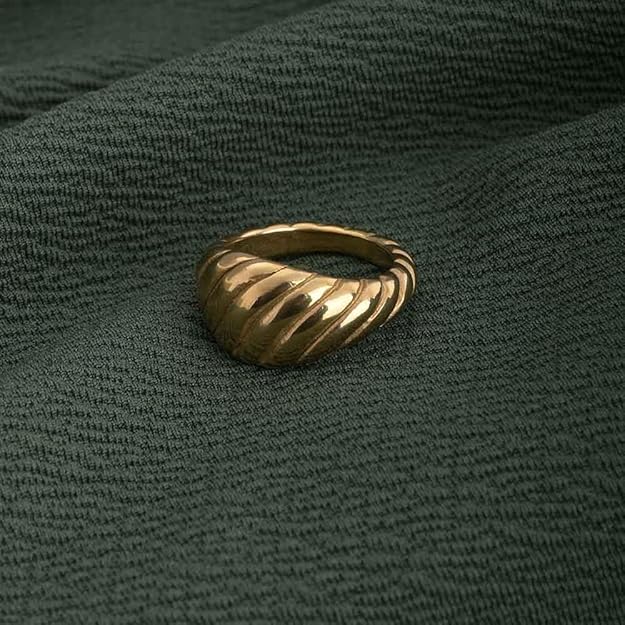 Croissant Dome Ring 2